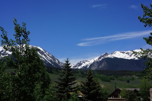 Vue depuis l’hébergement