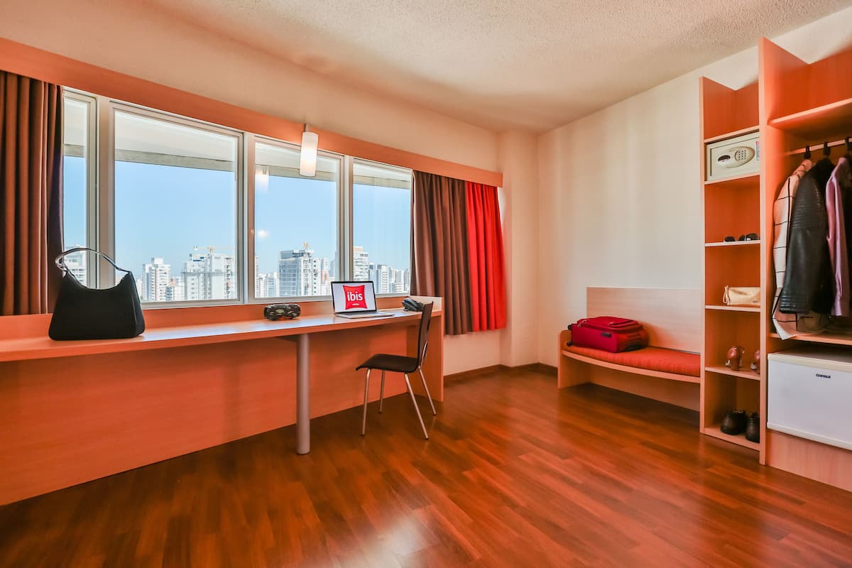 Minibar, desk, blackout curtains, soundproofing