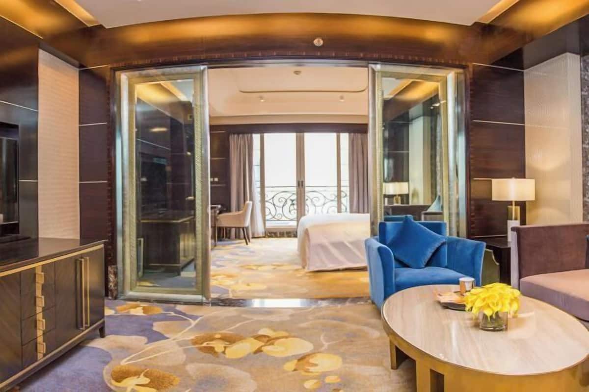 Literie de qualité supérieure, couette en duvet d'oie, minibar