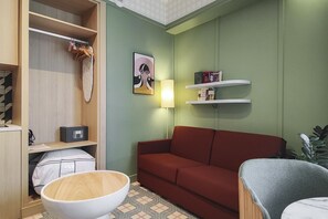Studio Premium 32m² avec douche/baignoire | In-room safe, soundproofing, iron/ironing board, free WiFi