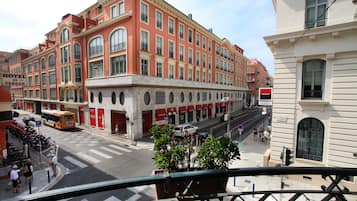 Vue depuis lâhĂ©bergement