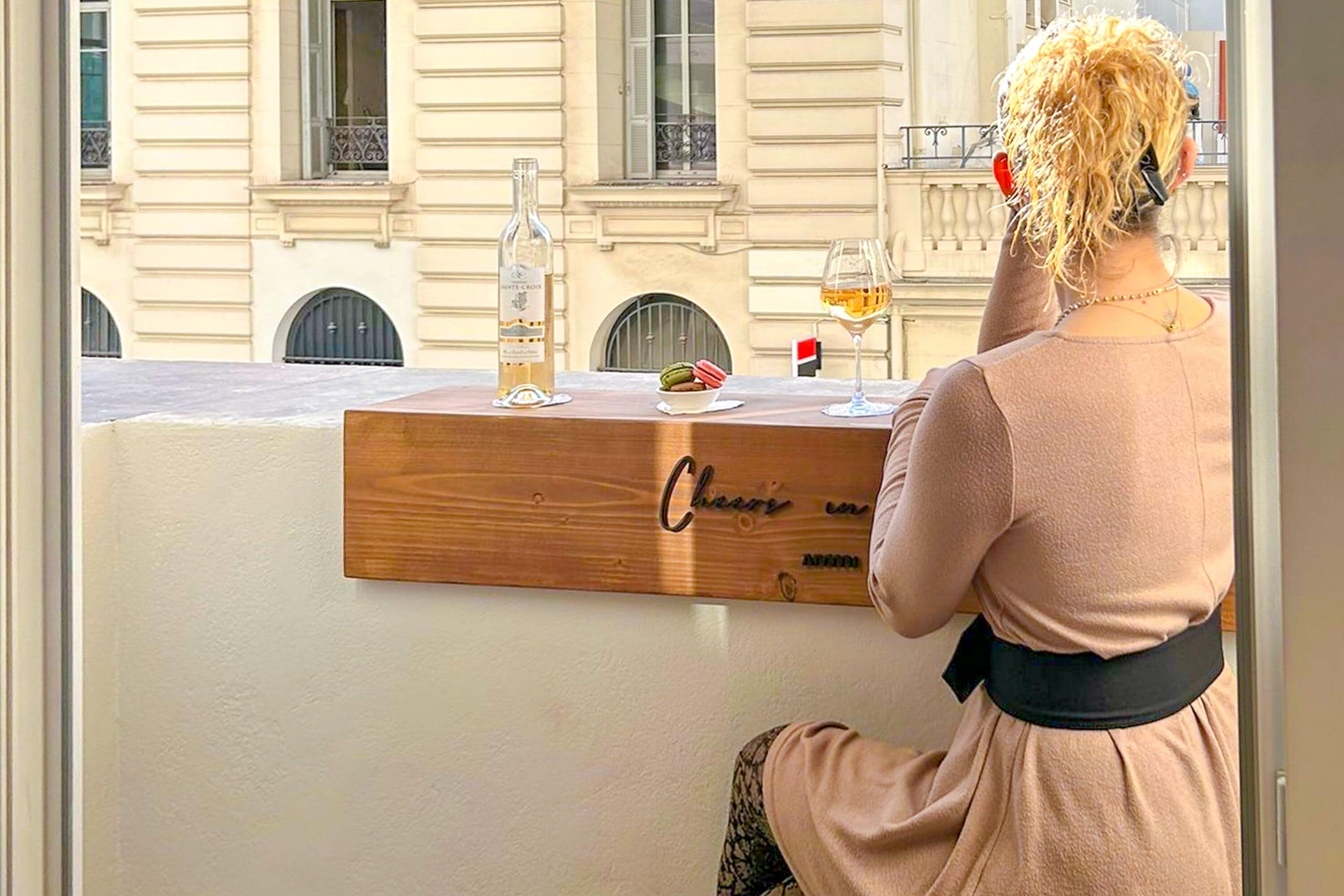 Studio Standard 21m² avec Petit Balcon | Ausblick vom Zimmer