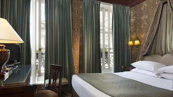 Premium bedding, minibar, in-room safe, desk