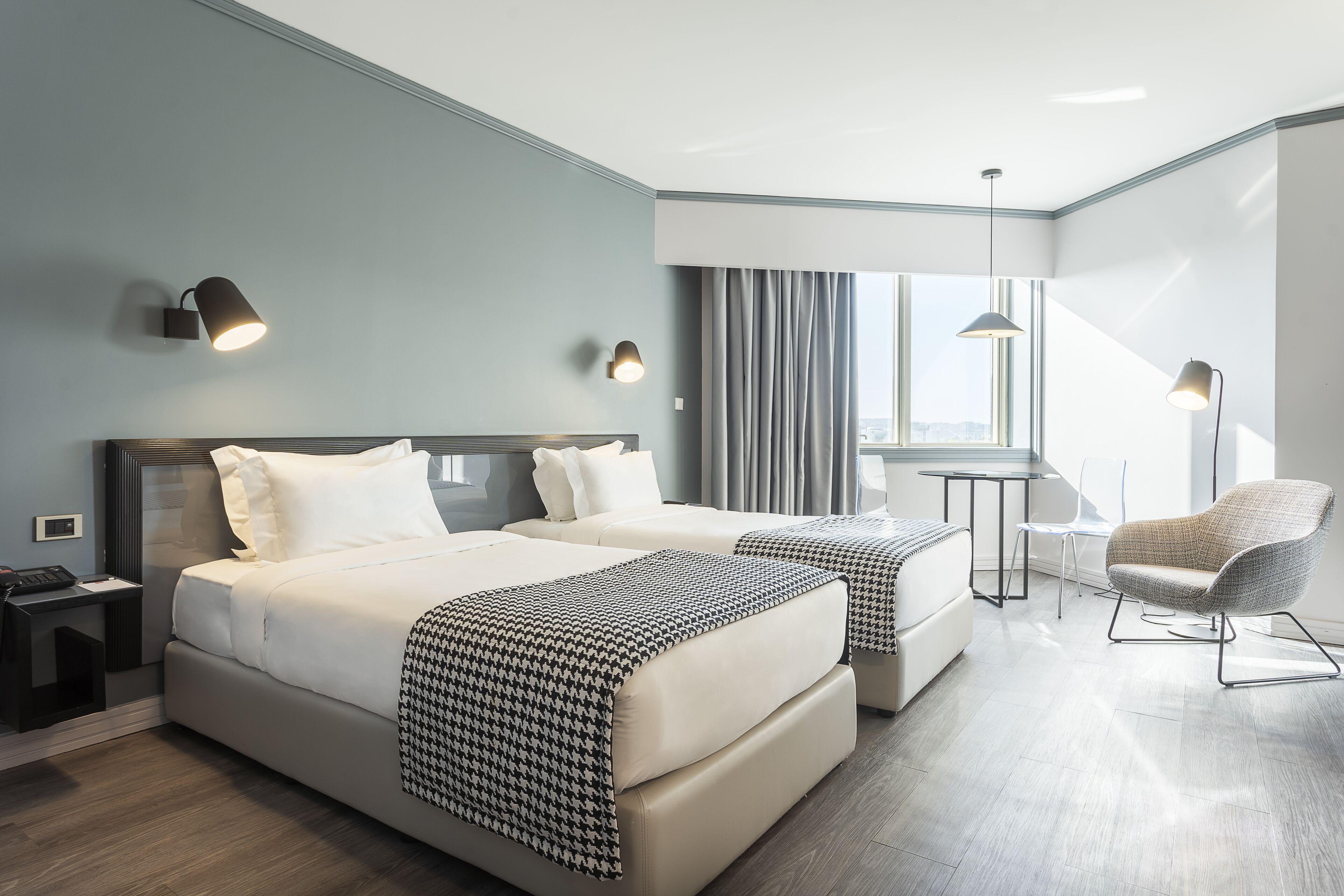 Economy Double or Twin Room | Minibar, in-room safe, free WiFi, bed sheets