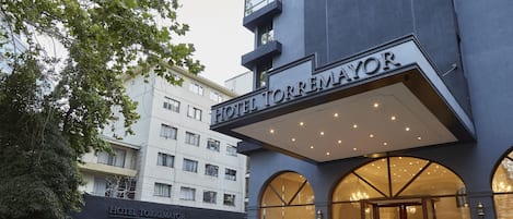 Voorkant van accommodatie