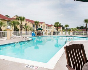 Seasonal outdoor pool