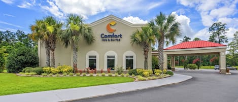 Façade de l’hébergement