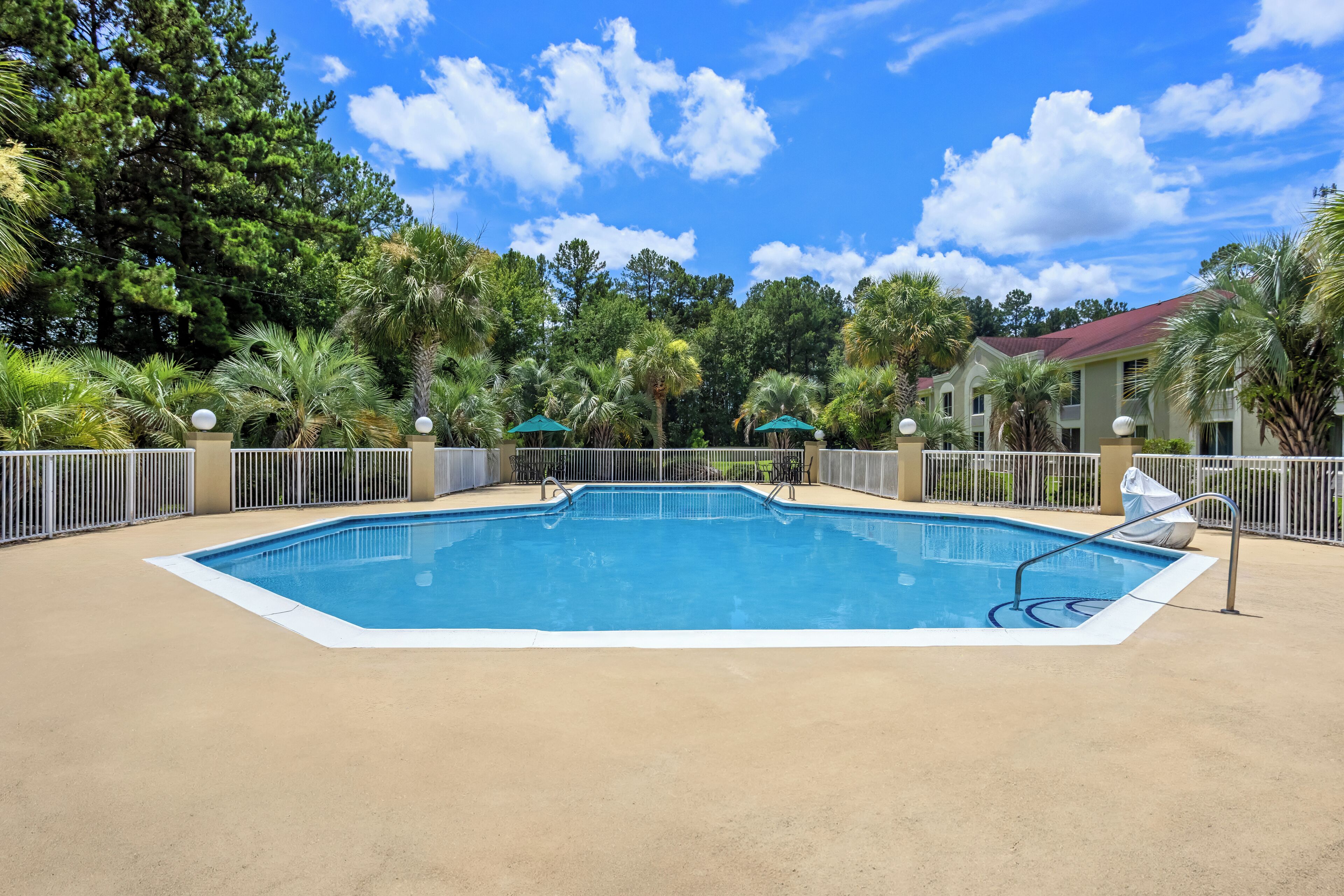 Seasonal outdoor pool