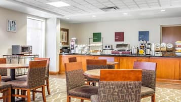 Free buffet breakfast