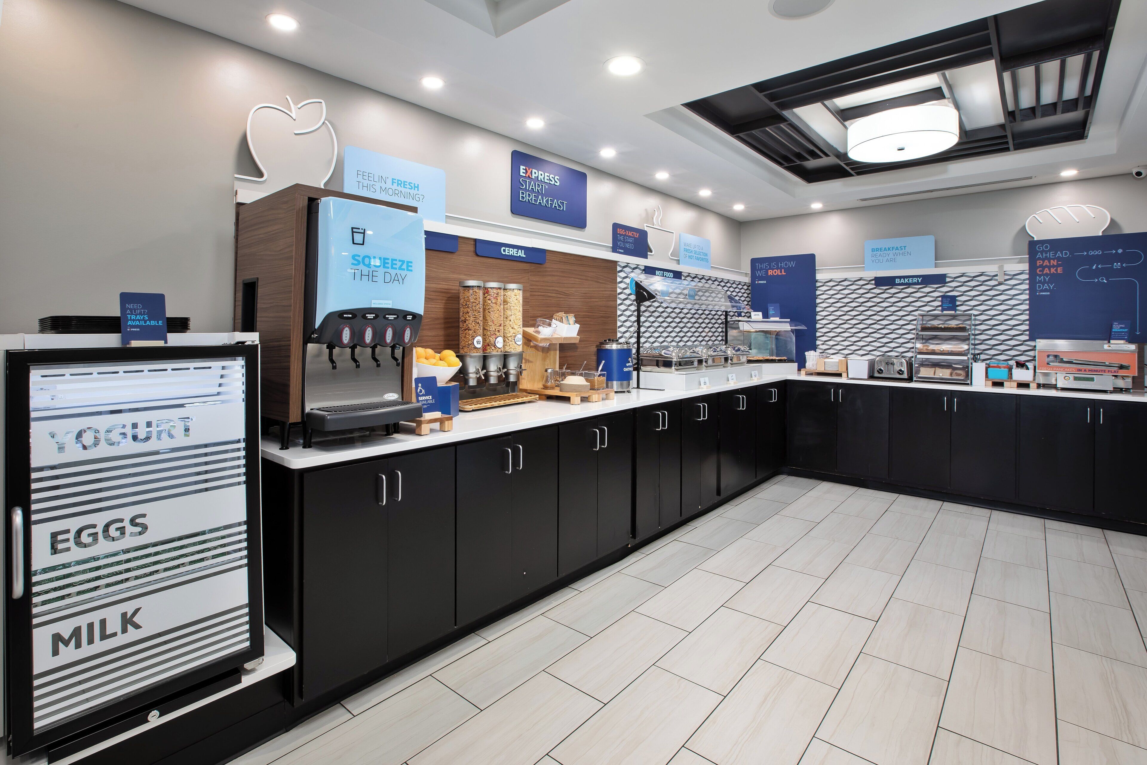 free daily on-the-go breakfast