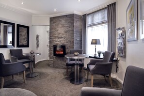 Sitteområde i lobbyen