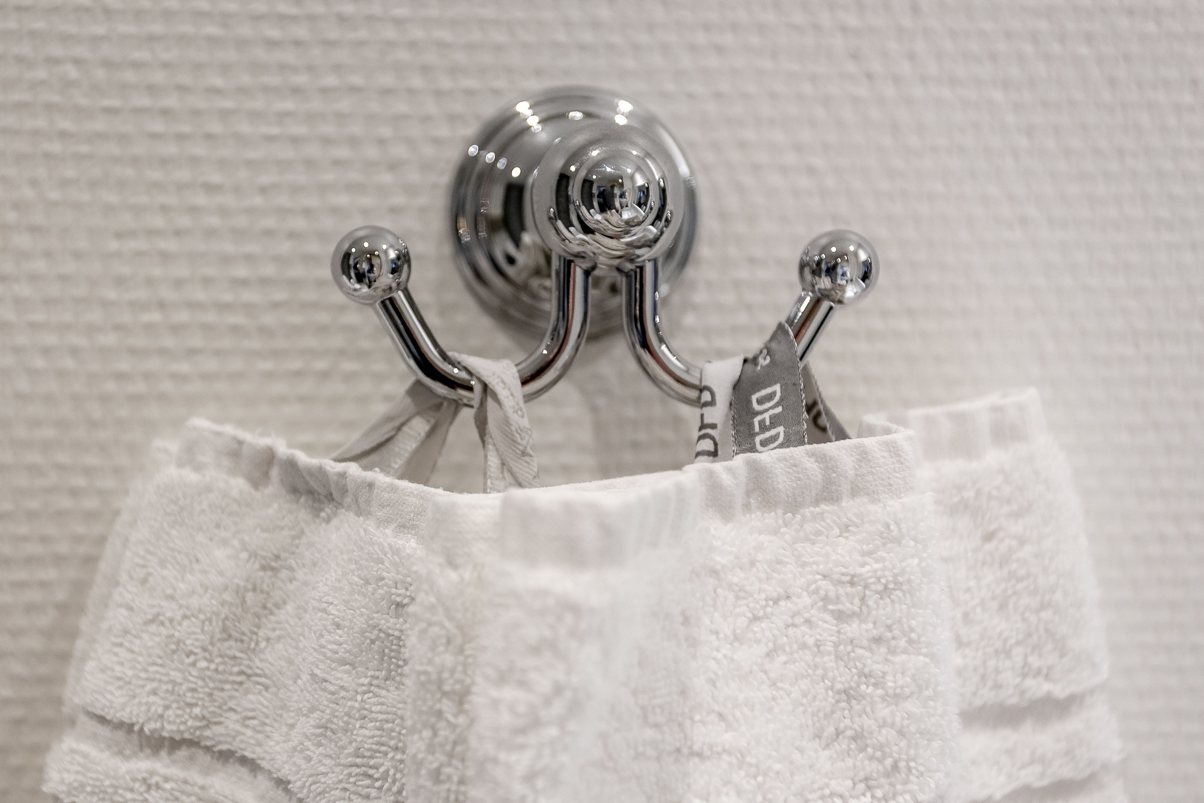 free toiletries, hair dryer, towels, soap