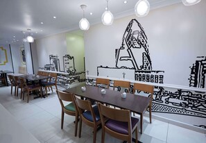 Continental breakfast on weekends (GBP 12 per person)