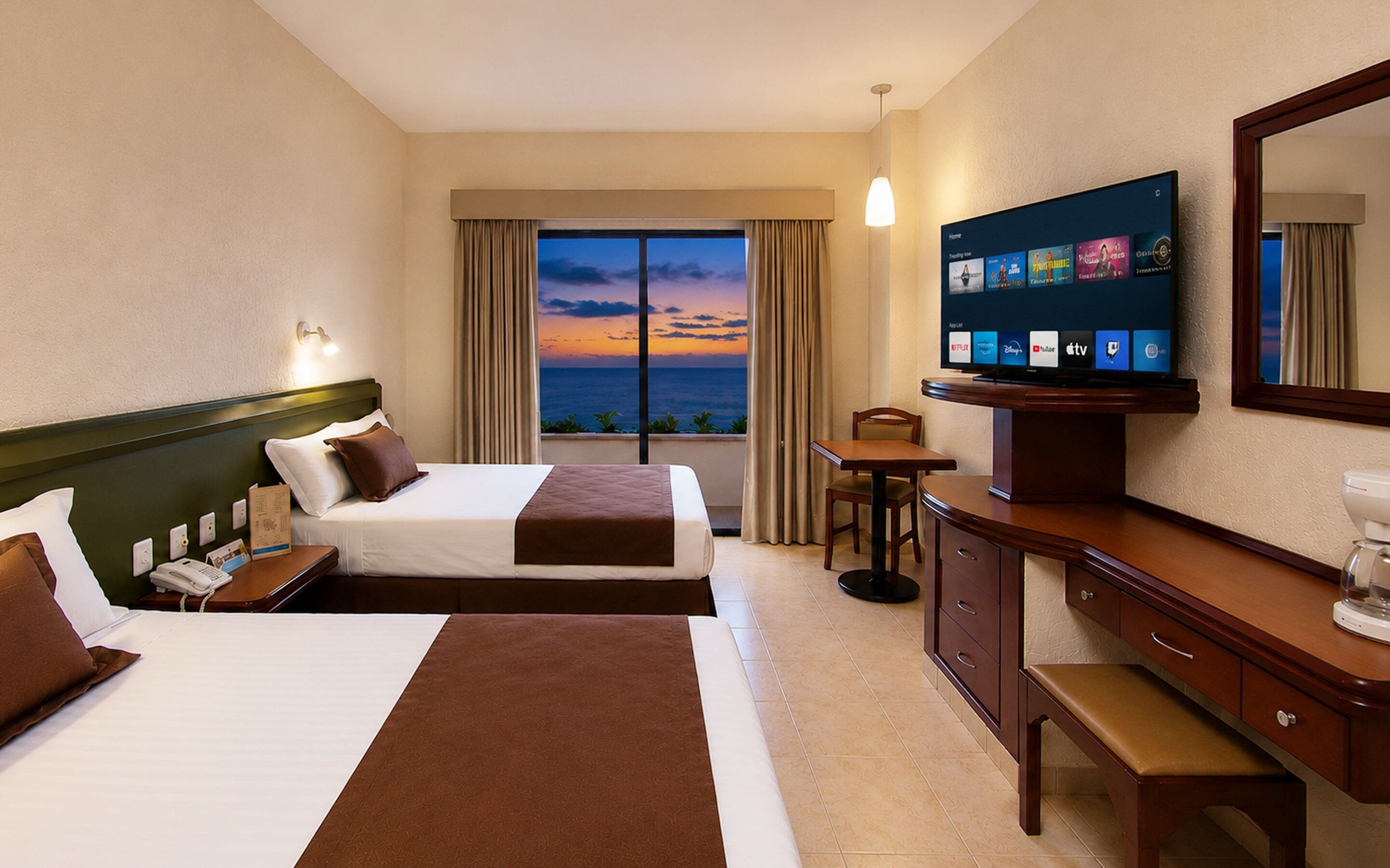 Standard Room | Premium bedding, blackout curtains, iron/ironing board, cots/infant beds