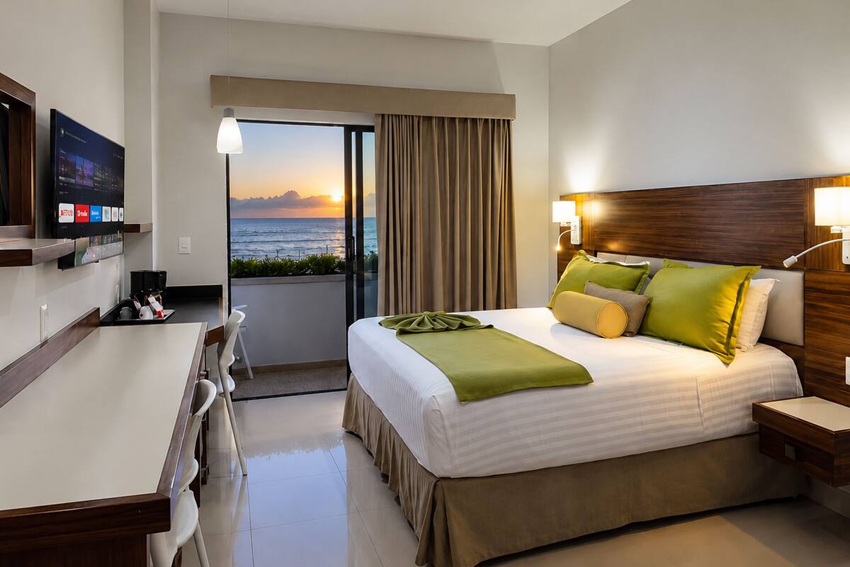 Executive suite, 1 kingsize bed | Luxe beddengoed, verduisterende gordijnen, een strijkplank/strijkijzer