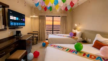 Standard Room | Premium bedding, blackout curtains, iron/ironing board, cots/infant beds