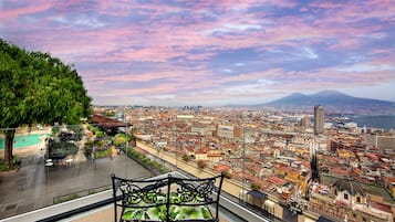 Blick von der Unterkunft