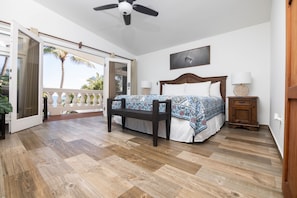 Room, 1 King Bed, Ocean View | 1 bedroom, pillowtop beds, desk, laptop workspace