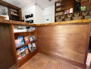 Reception area at Casa Islena Inn