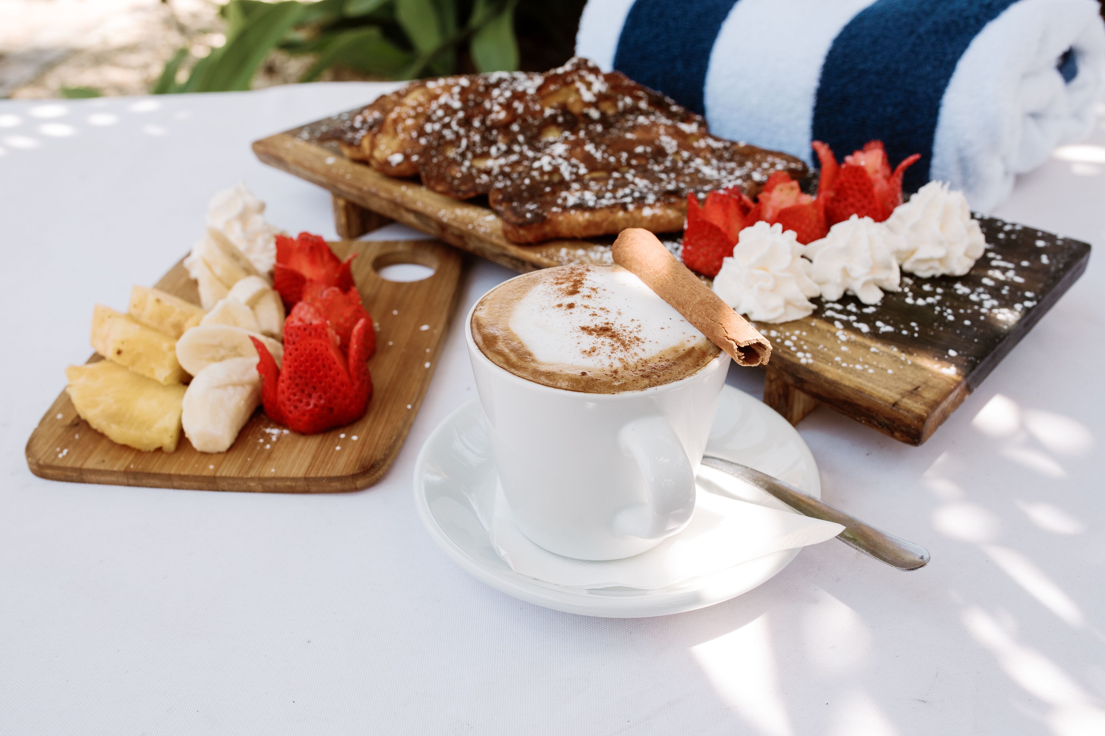 daily full breakfast for a fee