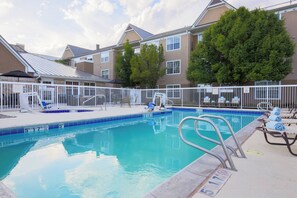 Seasonal outdoor pool