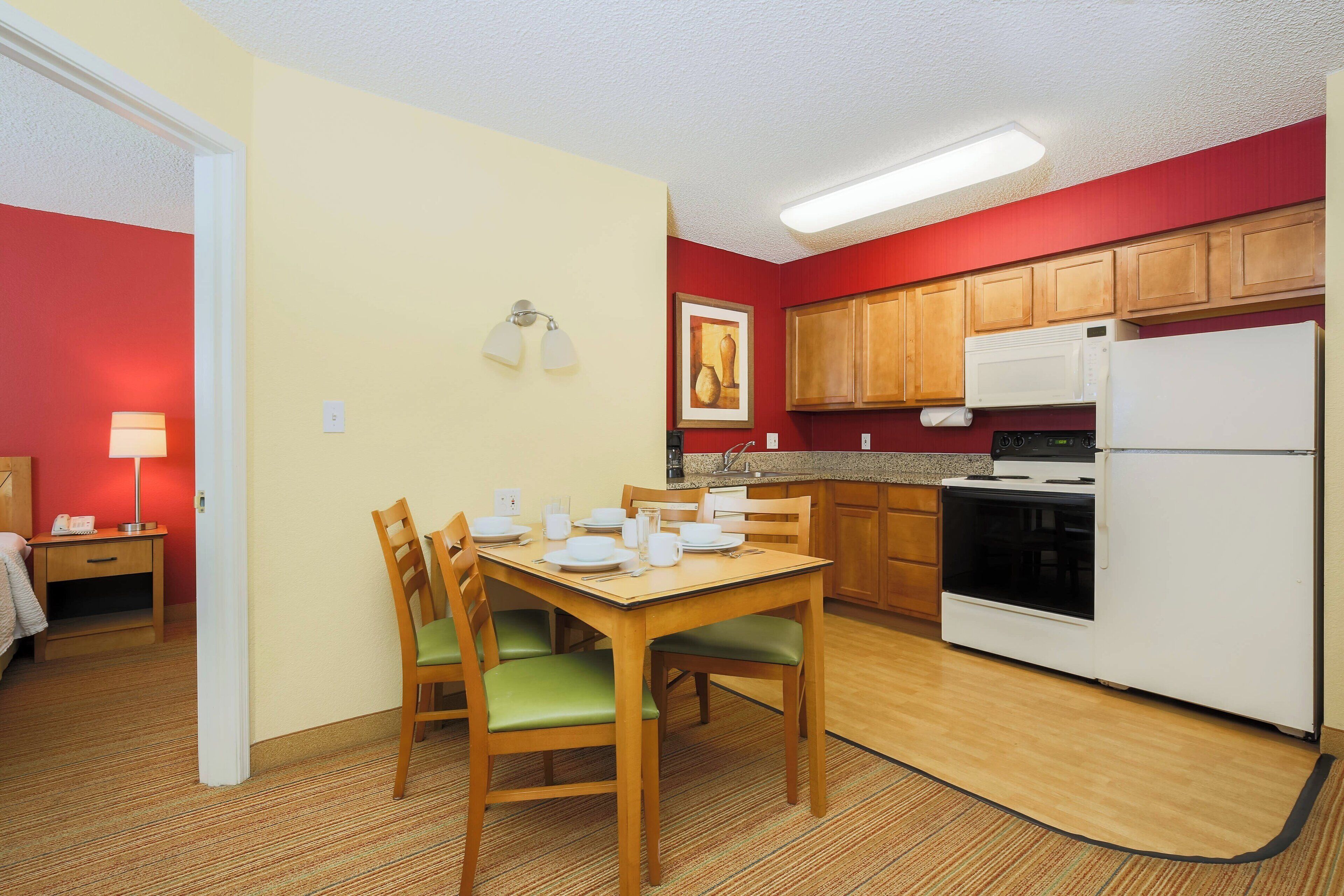 suite, 2 bedrooms | private kitchen | full-sized fridge, microwave, stovetop, dishwasher