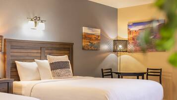 Habitación superior, 2 camas Queen size, para no fumadores | Cortinas blackout, wifi gratis y ropa de cama