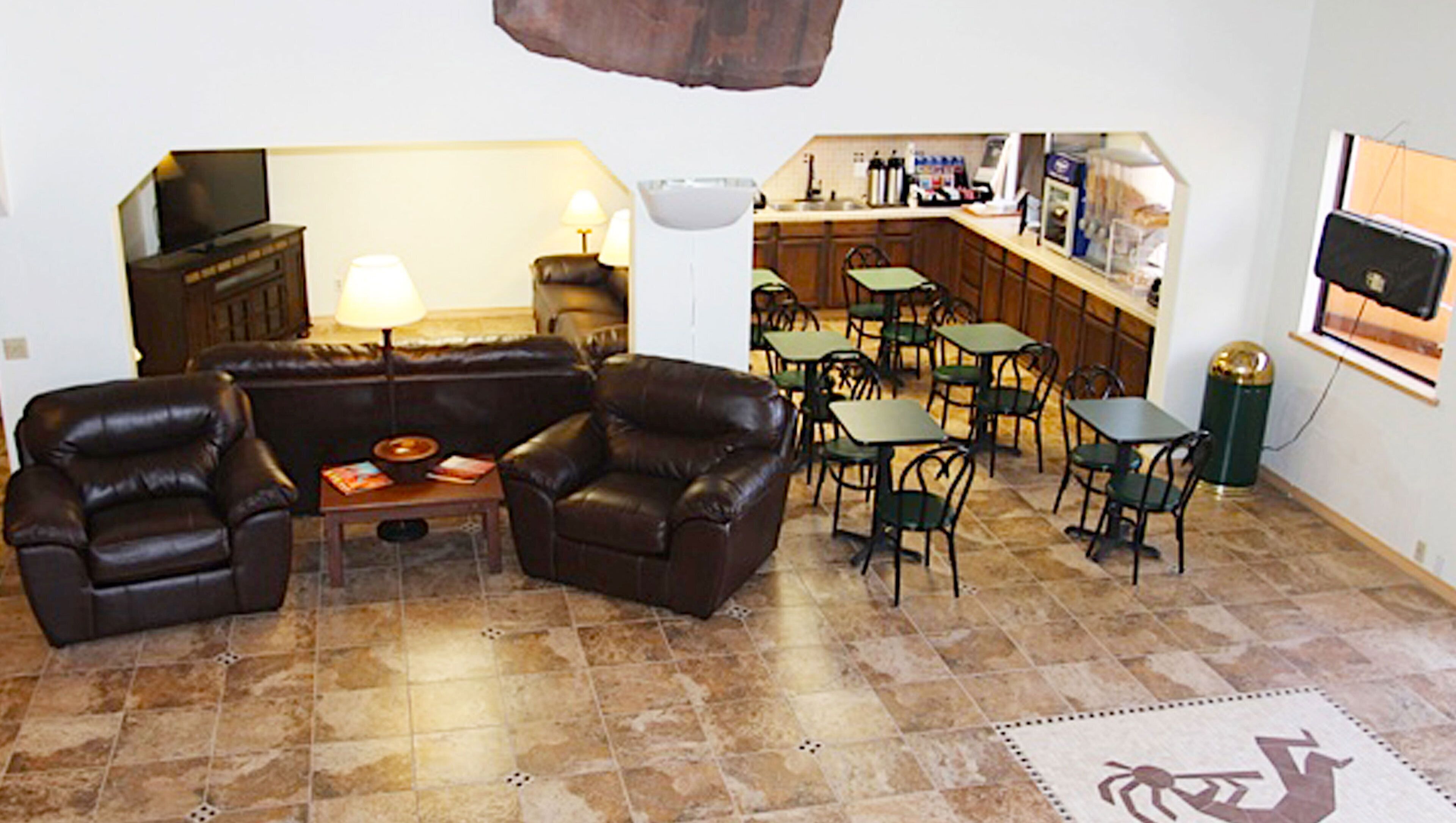 Sitzecke in der Lobby