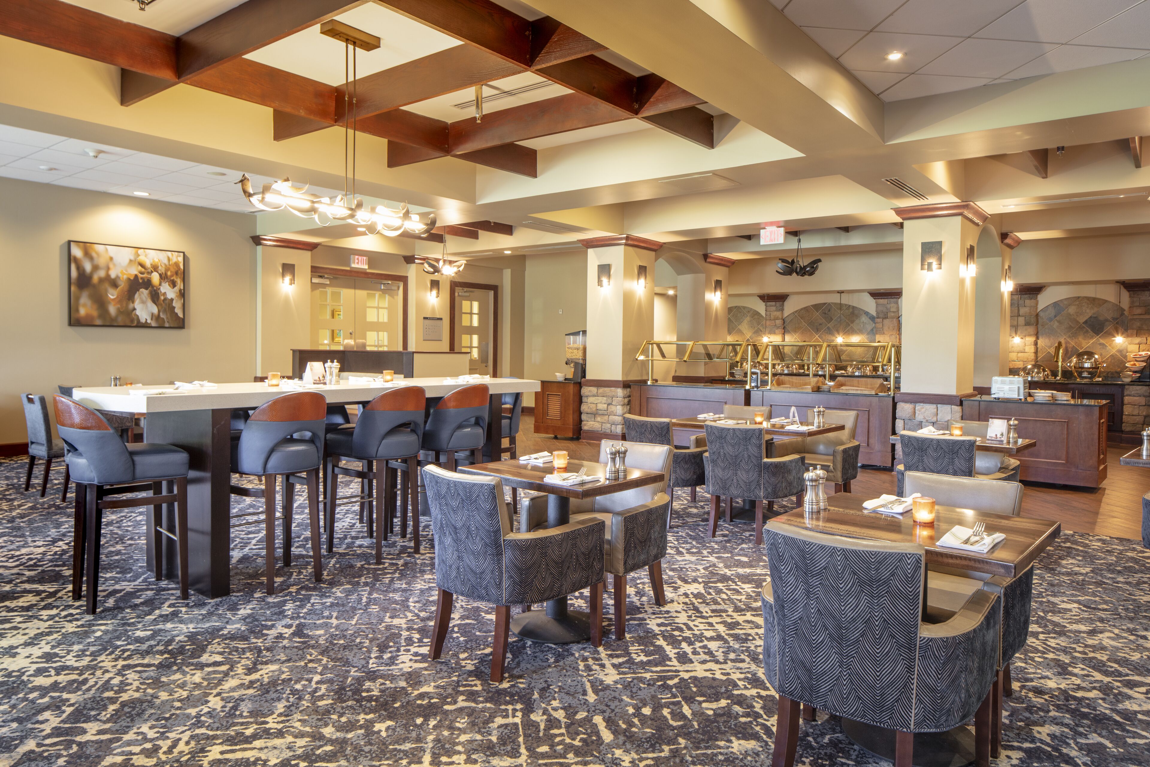 Frokostbuffé hver dag (USD 21.95 per person)