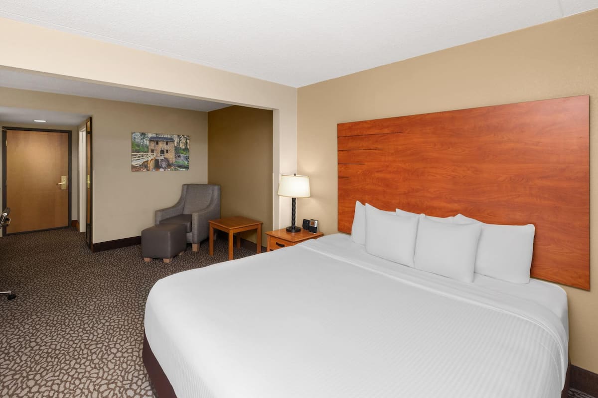 Standard Room, 1 King Bed | 6 bedrooms, in-room safe, desk, iron/ironing board