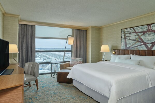 Pillow-top beds, in-room safe, desk, laptop workspace