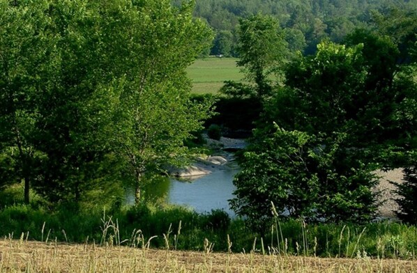 Vue depuis l’hébergement