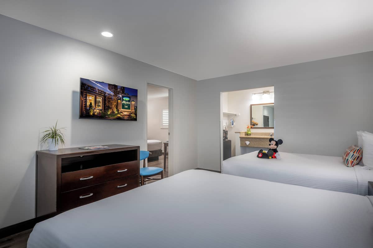 Standard Suite, Multiple Beds | Desk, laptop workspace, iron/ironing board, cribs/infant beds
