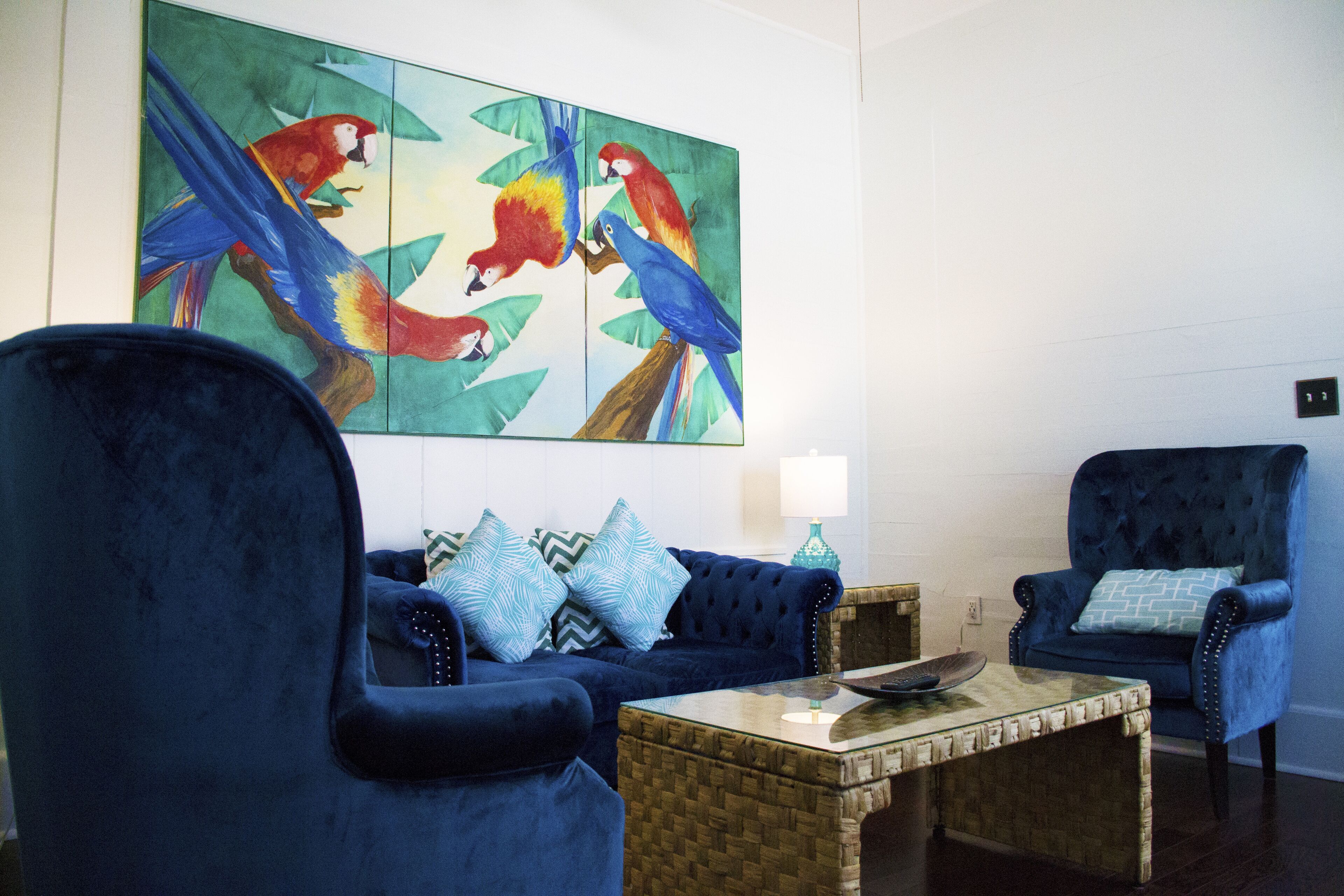 Duval Duplex 2 bedrooms 25 ft Balcony (Adults Only) | Living room