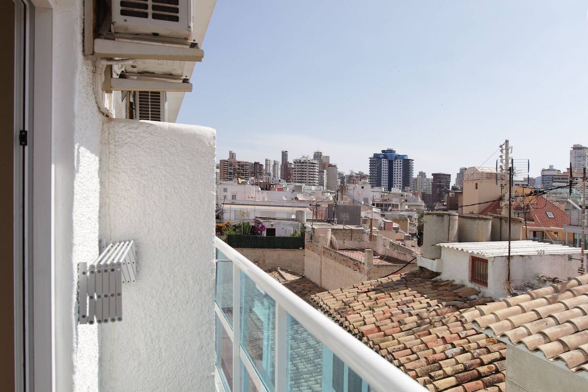 Dobbeltværelse med dobbeltseng eller 2 enkeltsenge - balkon | Balkon