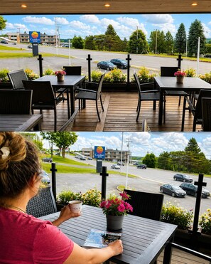 Terrace/patio - Comfort Inn (Saint Georges)