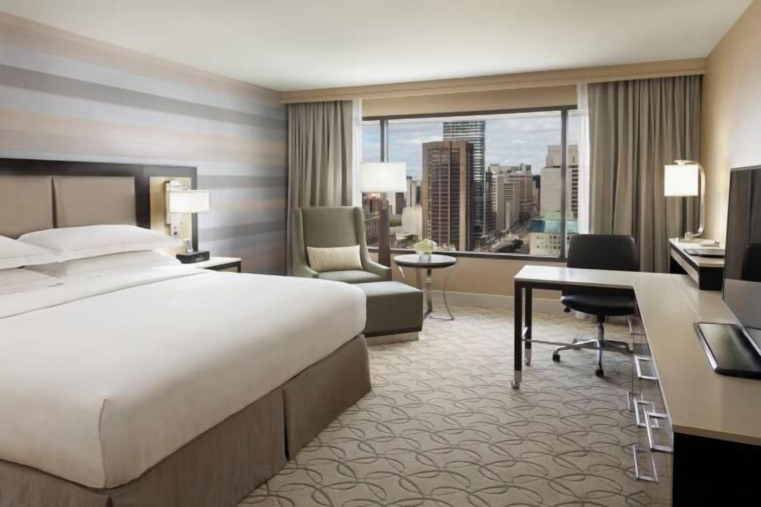 Premium bedding, pillowtop beds, in-room safe, individually decorated