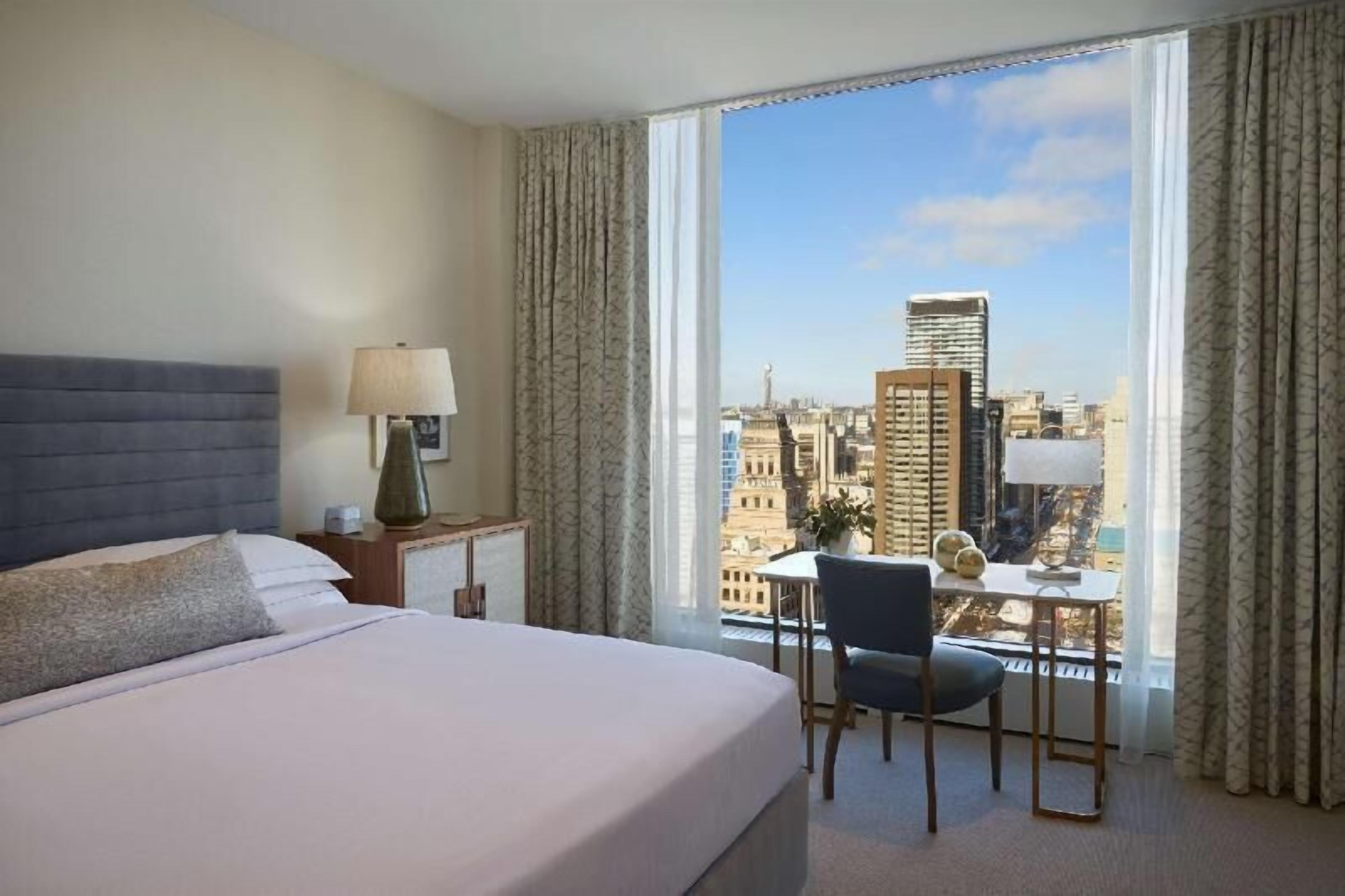 Premium bedding, pillow-top beds, in-room safe, individually decorated