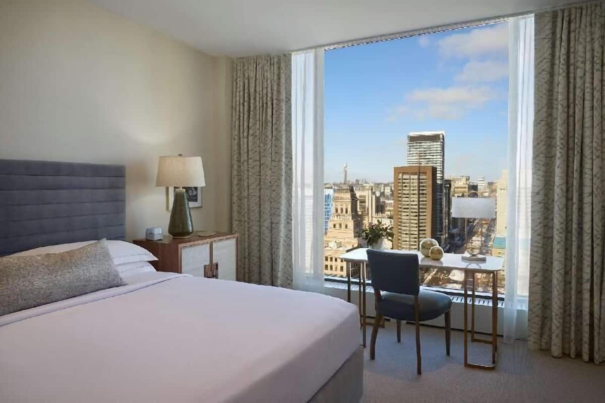 Premium bedding, pillow-top beds, in-room safe, individually decorated