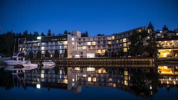 Front of property - evening/night