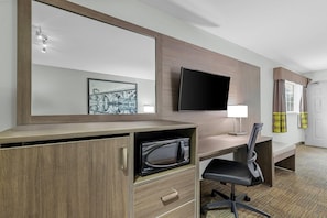 Desk, laptop workspace, soundproofing, iron/ironing board