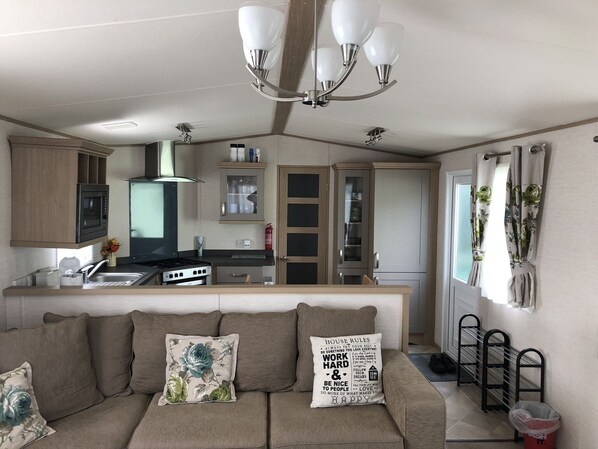 Casa rodante, baño privado | Lounge