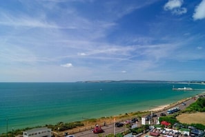 Vue sur la plage/l’océan