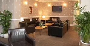 Sala de estar en el lobby