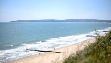 Vlak bij het strand