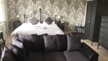 Standard Double Room (The Wotter Room) | Iron/ironing board, bed sheets