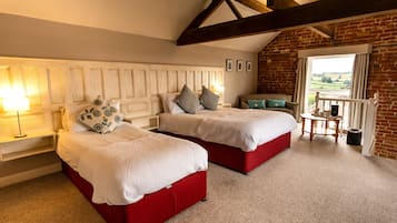 Twin Room | Premium bedding, in-room safe, individually decorated, desk