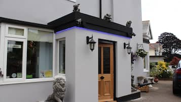 Majoituspaikan julkisivu