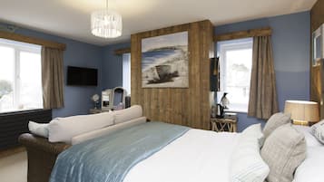 Superior-huone, merinäköala | Työpöytä, silitysrauta/-lauta, ilmainen Wi-Fi