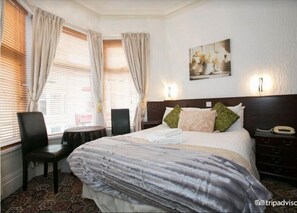 Memory-foam beds, desk, iron/ironing board, free cots/infant beds